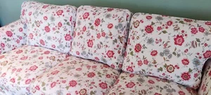 IKEA Bezug Sofa EKTORP 3 er Couch Blumen - Bild 1 von 4