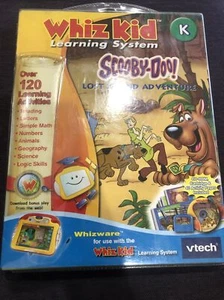 NEW - Whiz Kid Learning System V-Tech K - Scooby-Doo Lost Island Adventure NIP - Picture 1 of 4