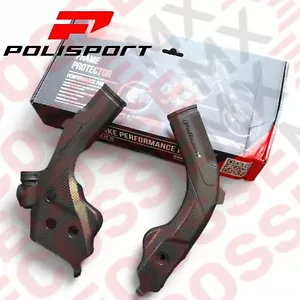 PROTECTORES DE CUADRO HUSQVARNA FE250/FE350 POLISPORT NEGRO 2020-2023 PROTECTORES - Imagen 1 de 4