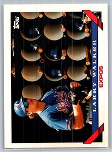 1993 Topps #95 Larry Walker Gold Excellent