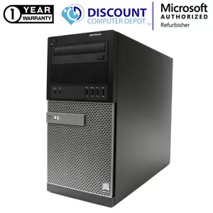 Dell Optiplex 9020 Windows 10 Pro Desktop Computer PC Quad i5 3.2GHz 8GB 750GB - Picture 1 of 5