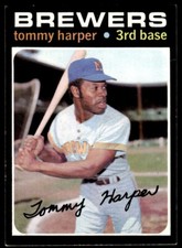 1971 Topps Tommy Harper Milwaukee Brewers #260