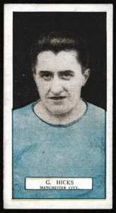 Pattreiouex - 'Footballers Series (Brown)' (1927) - G. Hicks (Manchester City) - Picture 1 of 2