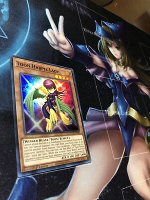 1x Toon Harpie Lady TOCH-EN002 Super Rare YuGiOh NM 1st Ed - Image 1 of 4