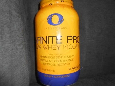 Infinite Labs INFINITE PRO 100% AISLADO DE SUERO 2LB vainilla. 09/24 Foto 1 de 3