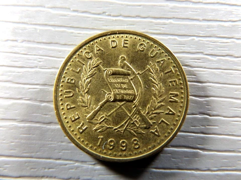Guatimala 1998 50 Centavos Cover