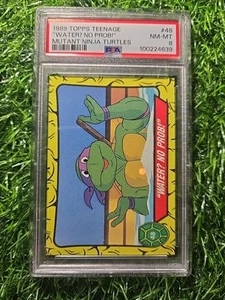 1989 Teenage Mutant Ninja Turtles #48 - Water? No Prob! - PSA 8 - Picture 1 of 2