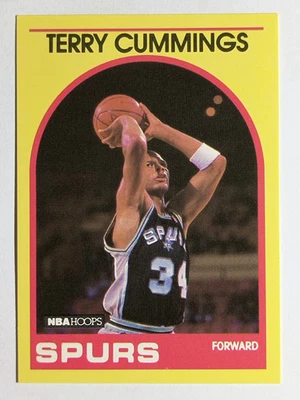1990 Hoops 100 Superstars #87 Terry Cummings - Image 1 of 2