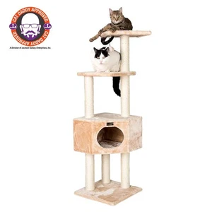 Armarkat 3 Tier Real Wood Cat Tree Armarkat Scratch furniture A5201 Beige - Picture 1 of 1