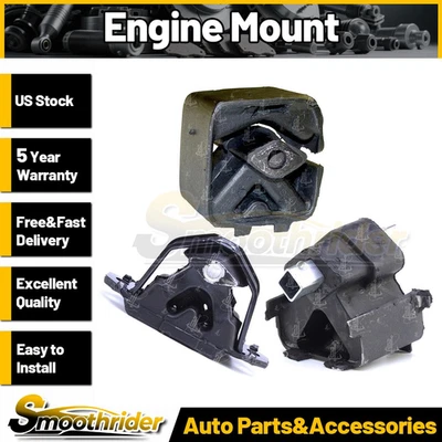 Motor Engine & Trans Mount Set(3) AT/MT For 1992-93 CHRYSLER DAYTONA 2.5L[FF24] - Image 1 of 4
