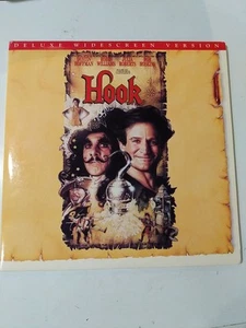 Hook Laserdisc LD Deluxe Widescreen 1992 Robin Williams, Julia Roberts Spielberg - Picture 1 of 6