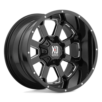 Rueda fresada negra brillante 20x9 XD XD825 BUCK 25 8x170 (0 mm) Foto 1 de 4