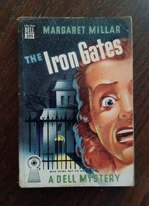 THE IRON GATES (1945) 1st Printing Margaret Millar RARE Dell 1st Edition Mystery - Picture 1 of 7
