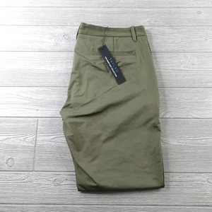 NEW Taylrd Chino Pants Mens Size 36x30 Olive Green The Warp Knit Collection NWT - Picture 1 of 9