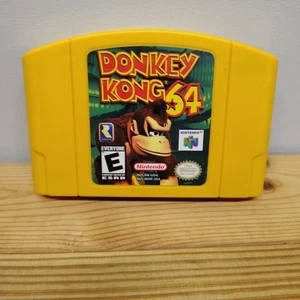 Donkey Kong 64 (Nintendo 64 N64 1999) Solo cartucho, auténtico probado funciona - Imagen 1 de 7
