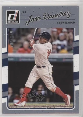 2017 Panini Donruss Gray Border /199 Jose Ramirez #85 - Image 1 of 2