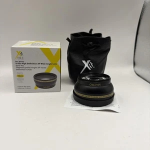 Xit Photo Pro Series 52mm Lens 0.43x High Definition AF Wide Angle Lens Case - Picture 1 of 6