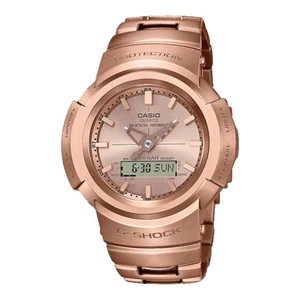 G-Shock AWM-500GD-4A Rose Gold Solar Atomic Watch Men’s 20ATM Shock Resistant - Picture 1 of 6
