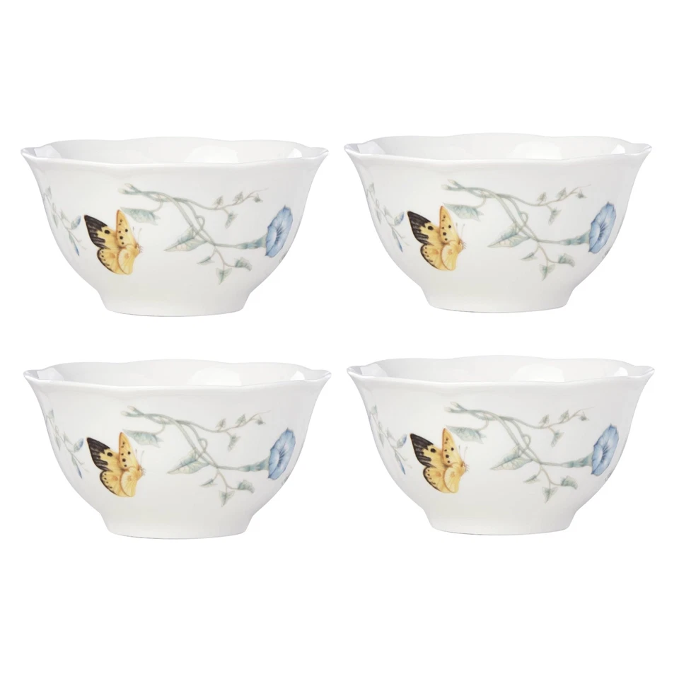 Lenox Butterfly Meadow Rice Bowls Set of 4