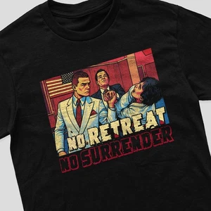 Vintage Retro T-Shirt Karate Tiger No retreat No Surrender jcvd van damme 80s - Bild 1 von 5