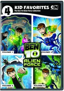4 Kid Favorites Cartoon Network Ben 10 Alien Force, DVD NTSC, Color, Box set, An