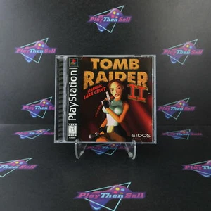 Refurbished Tomb Raider II PS1 PlayStation 1 Complete - Complete CIB - Picture 1 of 4