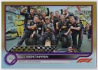 2022 Topps Chrome Formula 1 Gold Purple Refractor MAX VERSTAPPEN #155 Red Bull