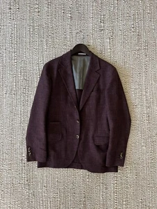 Brunello Cucinelli Wool, Linen, Silk Blend Blazer 38 (48) - Picture 1 of 7