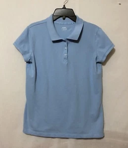 Girls size XL (14) Old Navy blue short sleeve polo shirt School Uniform - Picture 1 of 1