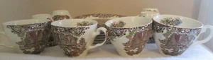 (8) Tasse & Untertasse Set Heritage Hall 4411 Johnson Brothers Kolonial Überhang - Bild 1 von 6