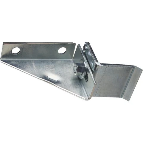 (10)-Steel Zinc Plated Adjustable Sliding Bi-Parting Barn Door Bumper Stop Cover