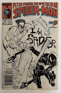 1987 Marvel Comics Peter Parker Spectacular Spider-Man Issue #133 Comic Book - Picture 1 of 6