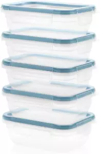 Total Solution 10-Pc Plastic Food Storage Containers Set - Picture 1 of 12