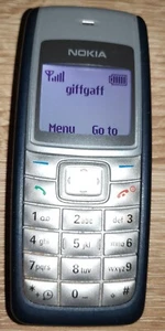 Nokia 1112 cheap mobile phone sim free - UNLOCKED travel spare handset - Afbeelding 1 van 6