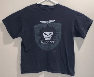 Camisa gráfica para juego Call of Duty: Black Ops para hombre talla grande L negra Activision - Imagen 1 de 5