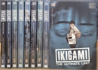 Ikigami: The Ultimate Limit Manga volúmenes 1-8,10 nuevo en inglés de Viz Media  Foto 1 de 4