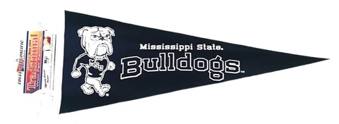 Mississippi State Bulldogs Wool Pennant by Collegiate Pacific-12x30-NWT Cover
