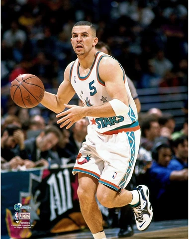 Jason Kidd Dallas Mavericks Unsigned Hardwood Classics 1996 All-Star Game Photo Cover