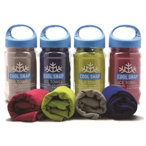 Neat Ideas Cool Snap Eistuch - wählen Sie Ihre Farbe - Fitnessstudio Sport Stay Cooling - Bild 1 von 15