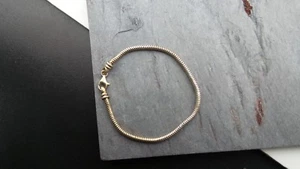 Classic Sterling Silver Bracelet Handmade Vintage 925 Silver 8in 8.5grams - Picture 1 of 9