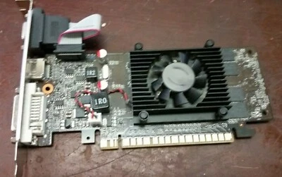 EVGA GeForce 8400 GS 1GB DDR3 PCIe 2.0 Video Card 01G-P3-1302-LR - Image 1 of 3