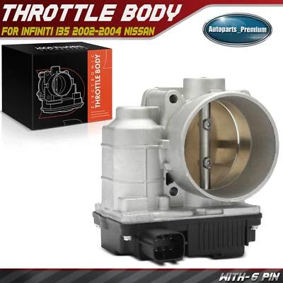 Throttle Body with TPS Sensor for INFINITI I35 2002-2004 Nissan Altima V6 3.5L - Image 1 of 4