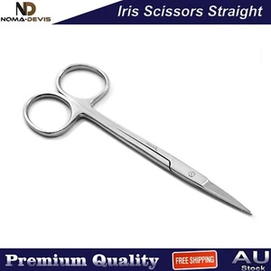 Medical Tissue Iris Scissor Straight Surgical Operating Suture Dissecting Shears - Picture 1 of 5