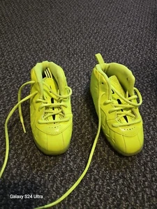 Nike Foamposite Pro Volt Green Toddler Sneakers Size 9C 843769 702 - Picture 1 of 7