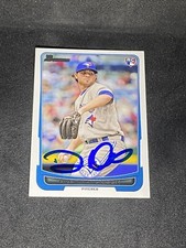 Drew Hutchison 2012 Bowman #36 Toronto Blue Jays Auto Autographed Signed RC Card