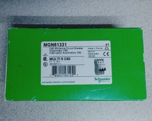 SCHNEIDER ELECTRIC MGN61331 15A 3 POLE CIRCUIT BREAKER NEW!! WOW!! - Picture 1 of 1