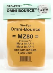 New Sto-Fen OM-MZ80 Omni-Bounce Diffuser #12898 - Picture 1 of 2