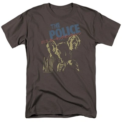 The Police Japanese Poster Licensed Adult T-Shirt - Image 1 of 2
