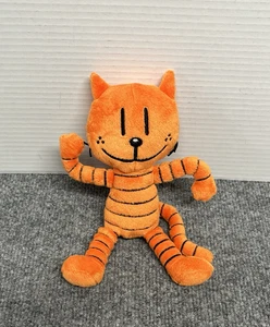 Pilkey Dog Man Petey Cat 9" Plush Character MerryMakers Stuffed Animal - Picture 1 of 3