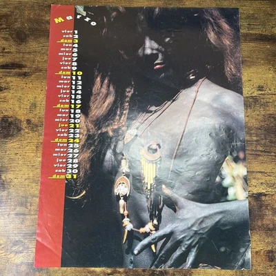 Póster vintage de Gloria Trevi 1996 años 90 21"x16" pin up portada marzo-abril Foto 1 de 4